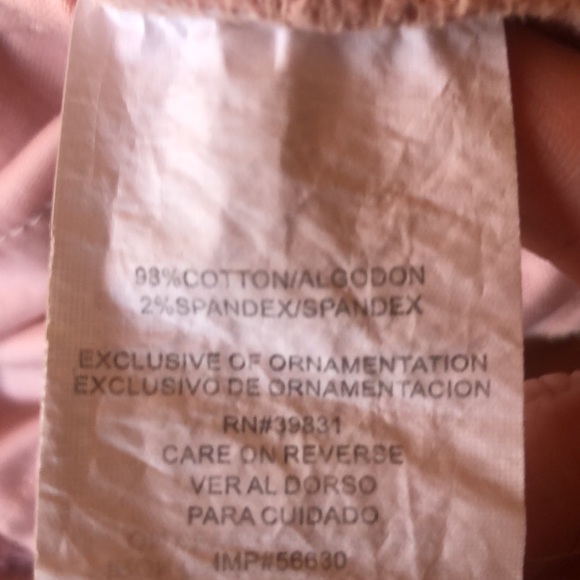 Jolt Dusty Pink Layered Crochet Skirt M - Picture 9 of 10